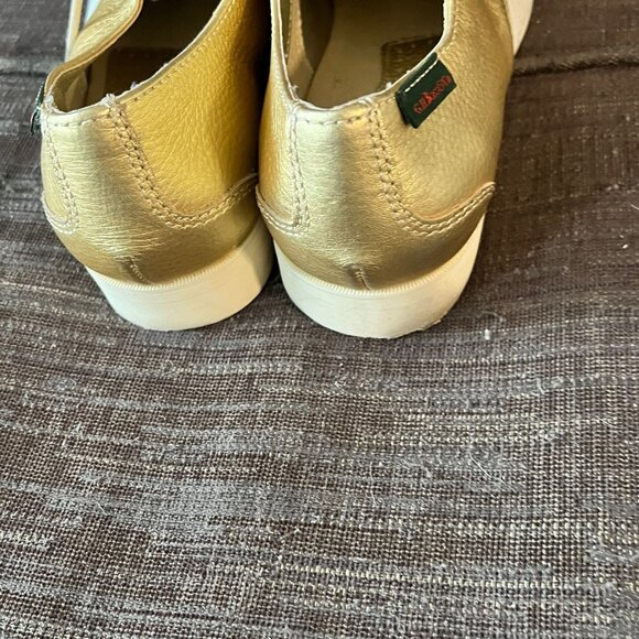 G.H. BASS Vintage Leather and Fabric Saddle Shoe Size 6.5 - Picture 6 of 8